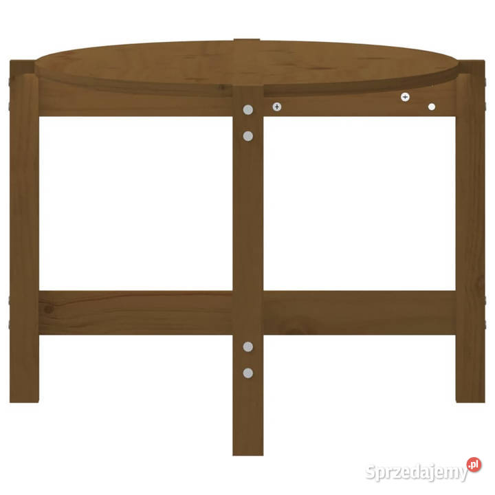 Stolik kawowy miodowy brąz 118x63x45 lite drewno Warszawa sprzedam