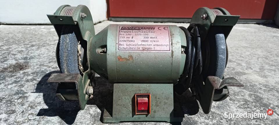 Szlifierka podwójna 300 Wat kamień 150 mm Sędziszów
