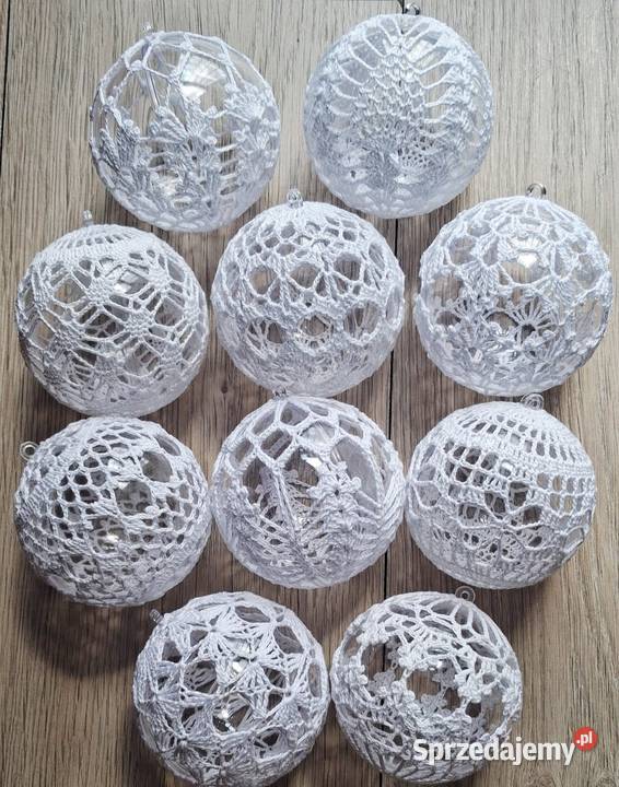 Bombki szydełkowe Lubań sprzedam