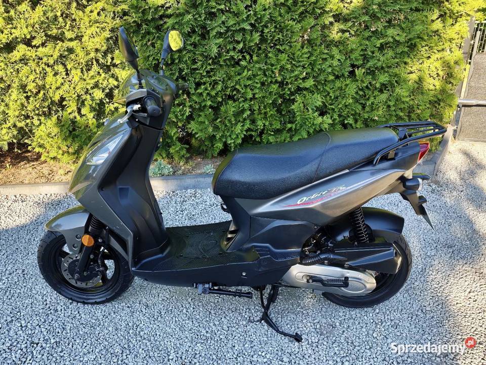 Skuter Sym Orbit II 50cc 2017r 3300 4T sprawny łódzkie Łask