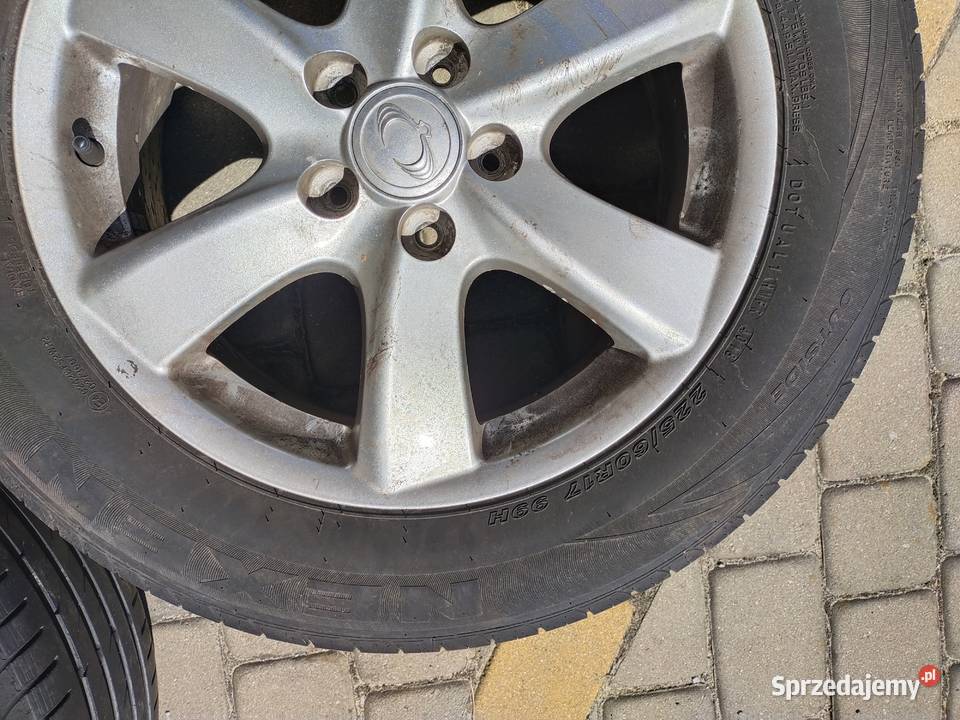 Felgi aluminiowe z kołami SsangYoung Korando osobowe