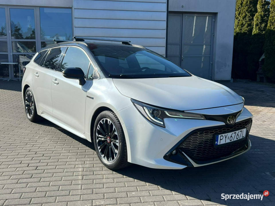 Toyota Corolla 18 Hybrid GR Sport Full Biała nieuszkodzony Corolla wielkopolskie Baranowo