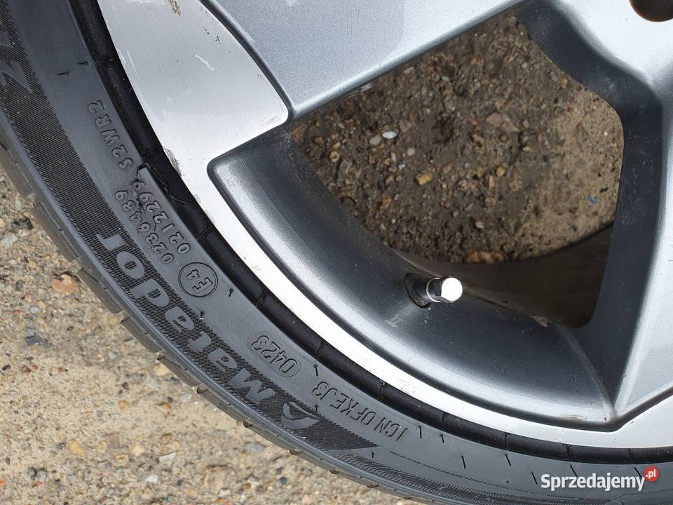Koła alufelgi audi rotor 5x112 opony letnie Ziębice