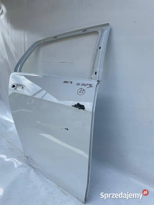 VOLKSWAGEN VW GOLF VII HB DRZWI TYLNE TYŁ PRAWE