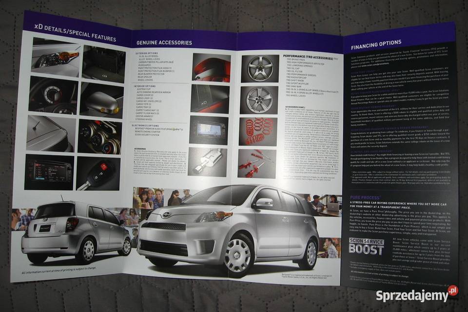 SCION prospekty broszury zestaw Kępice