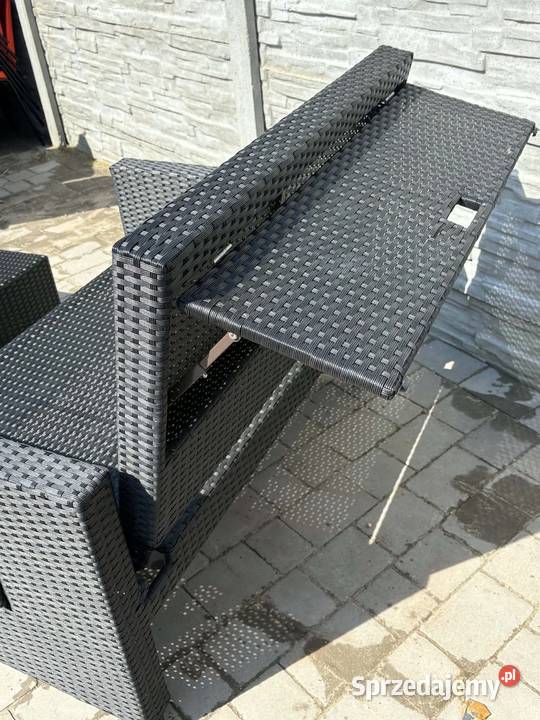 Niemiecka solidna Sofa rozkładana stolik Ostrów Wielkopolski