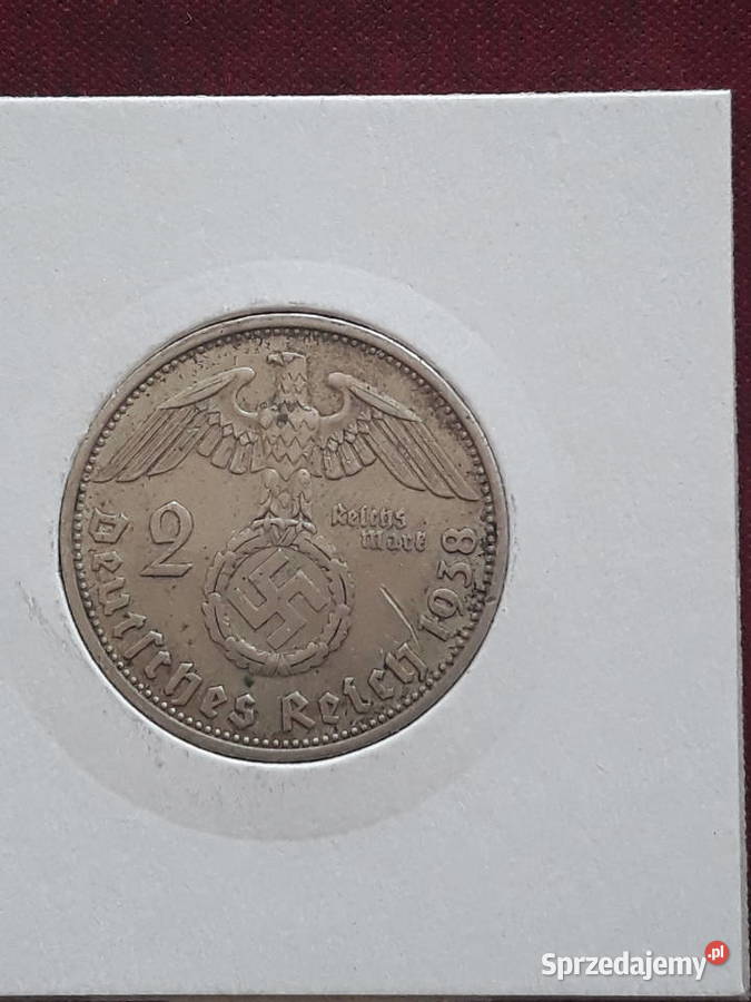 2 Marki Paul von Hindenburg 1938 r men A 2 Konin