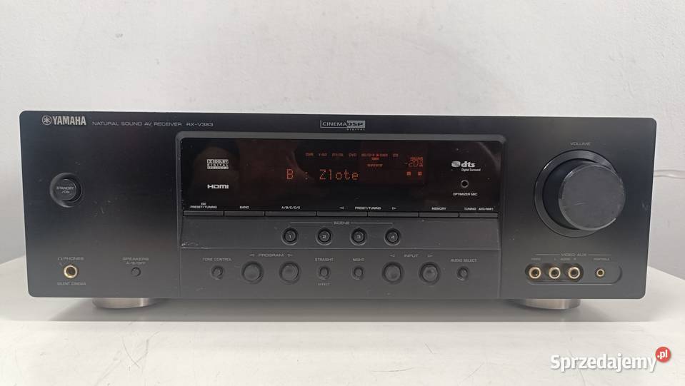 YAMAHA RXV363 Amplituner bez pilota