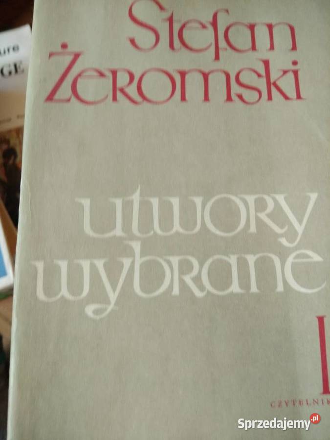 Utwory wybrane Żeromski książki księgarnie
