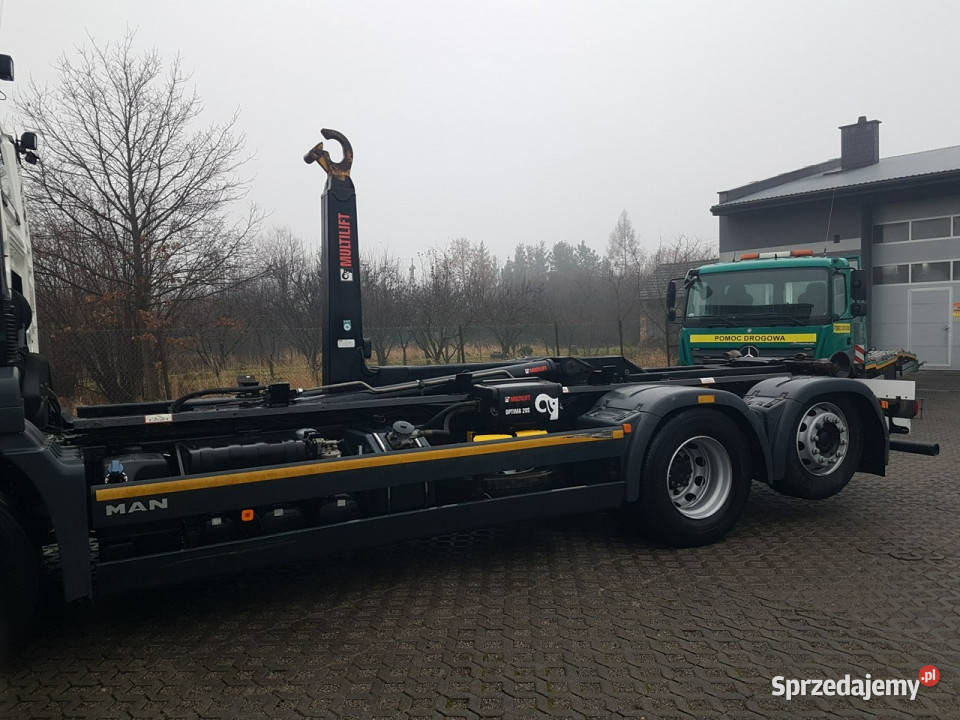 MAN TGS 26430 3 OSIE HAKOWIEC MULTILIFT OPTIMA komputer pokładowy Poręba