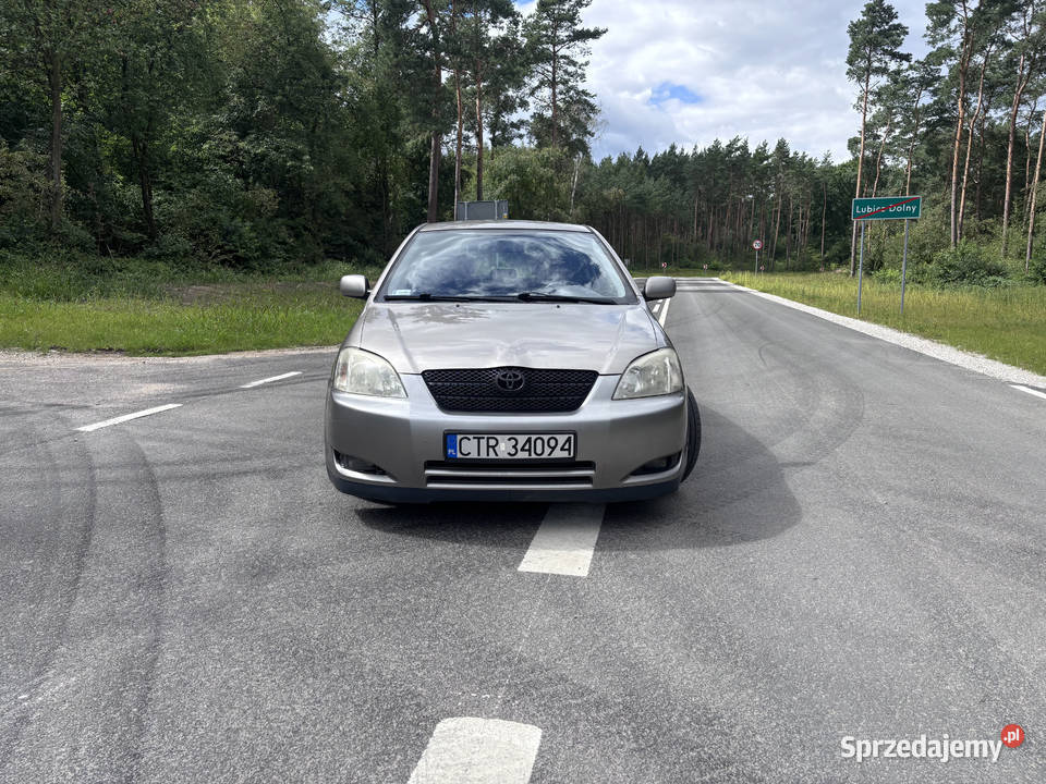 Toyota Corolla E12 18 VVTLI 192 LPG manualna kujawsko-pomorskie Krobia