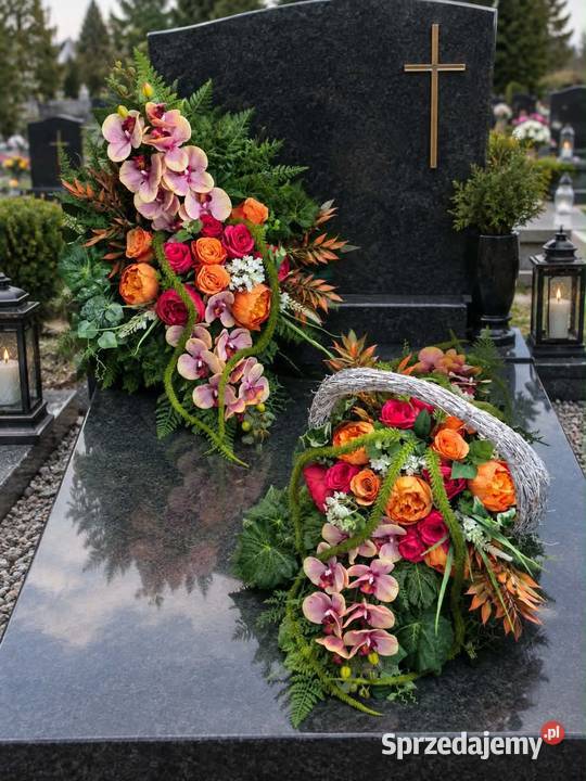 Komplet wiązanek nagrobnych Aleksandrów Łódzki