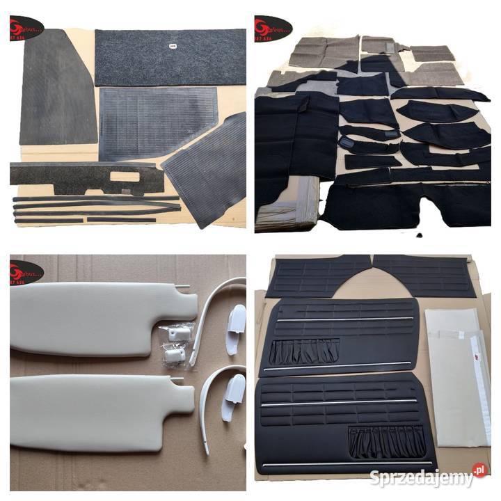Garbus Karmann boczki tapicerka oparcie kanapy Tapicerki samochodowe mazowieckie Konstancin-Jeziorna sprzedam
