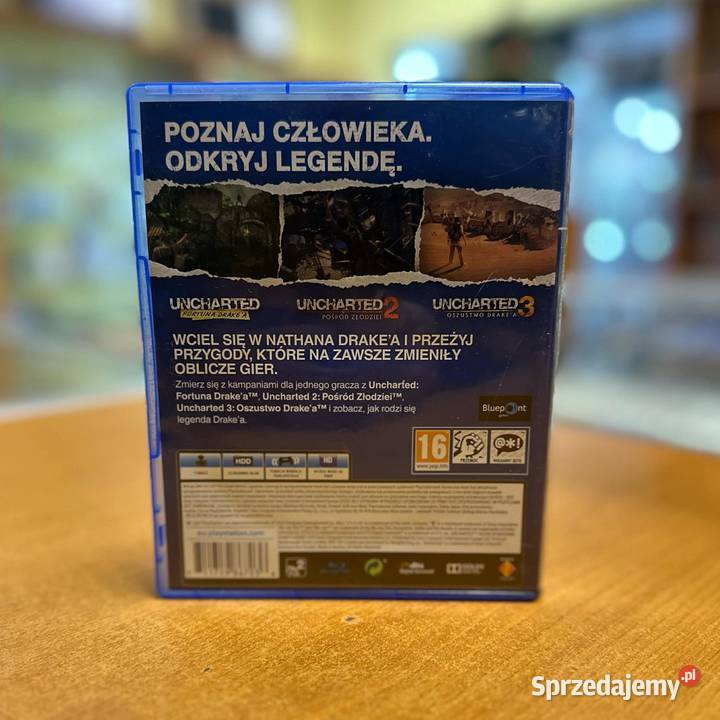 Gra na 4 Uncharted Kolekcja Nathana drakea Elbląg