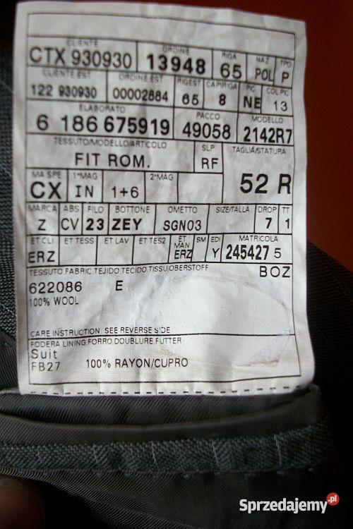 Garnitur Zegna Będzin