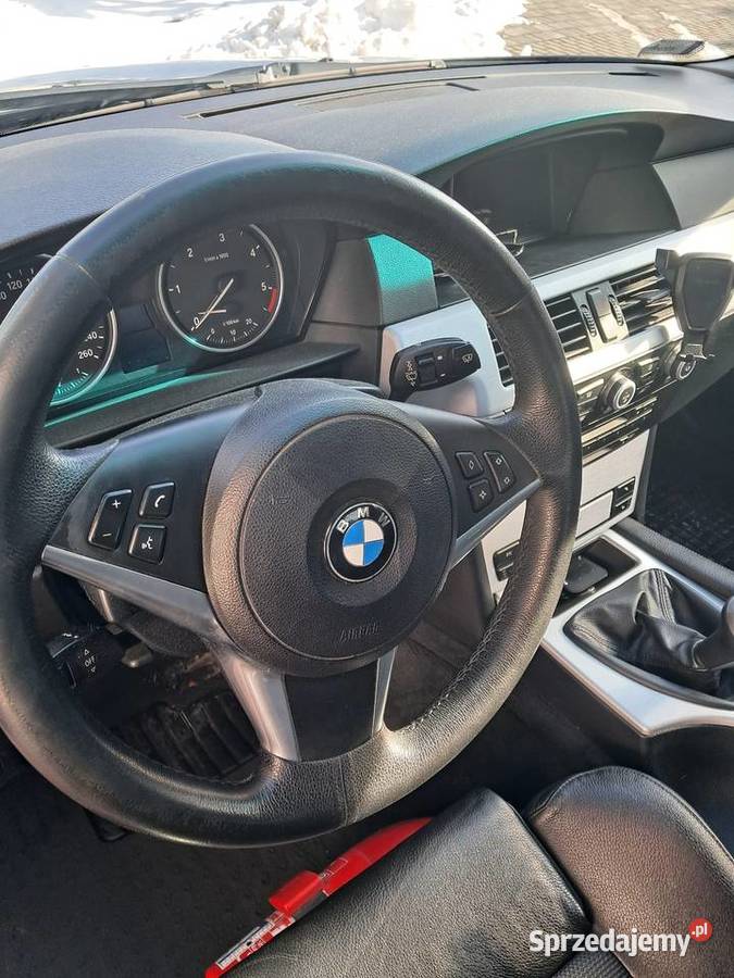 Bmw e60 520d 2007r 177 przebieg 290 małopolskie Trzebinia