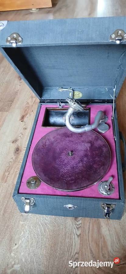 Stary gramofon patefon SPRAWNY Kraków