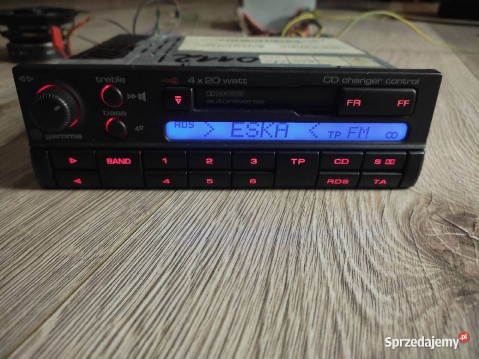 Radio samochodowe VW Gamma IV 4 Philips passat Bolków