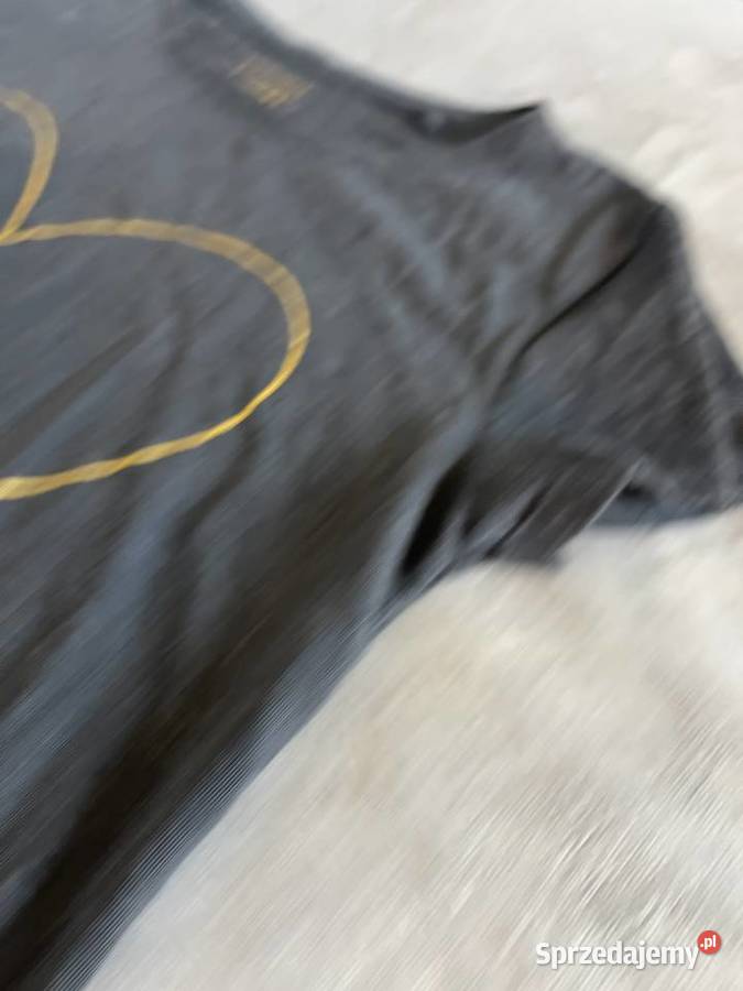 Tshirt bluzka koszulka z krótkim rękawem szara Jasło
