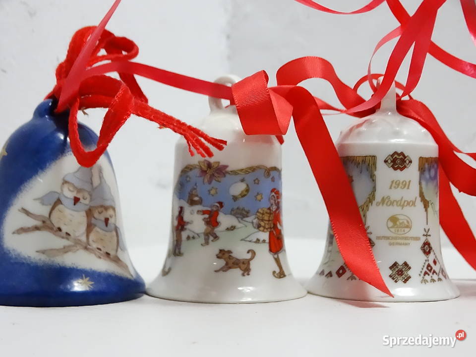 Dzwonki Porcelanowe Choinkowe Hutschenreuther Biłgoraj sprzedam