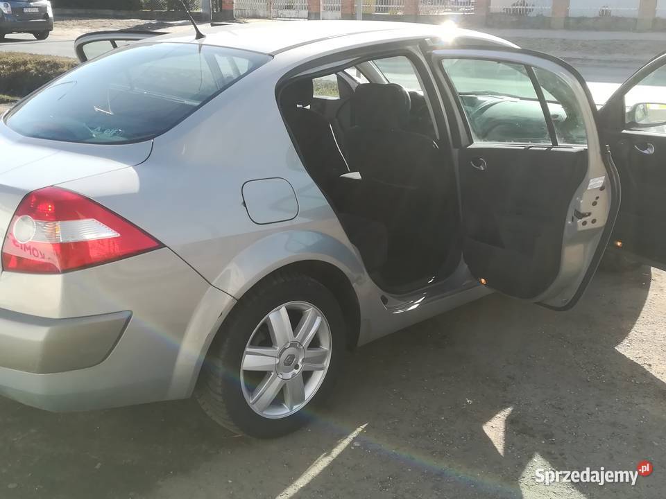 RENAULT MEGANE II 16i 2004r GAZ SEDAN benzyna+LPG Bydgoszcz