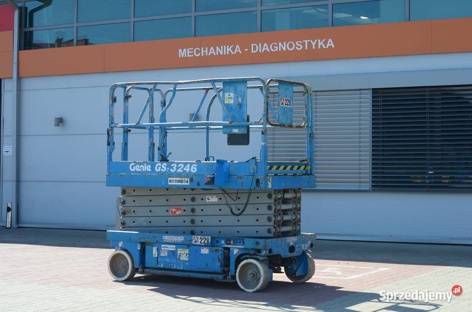 Podnośnik nożycowy GENIE GS 3246 228 podkarpackie Jasło