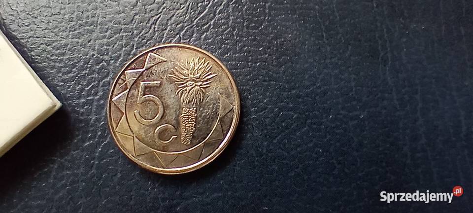 Stare monety 5 cent 2015 Namibia Lesko