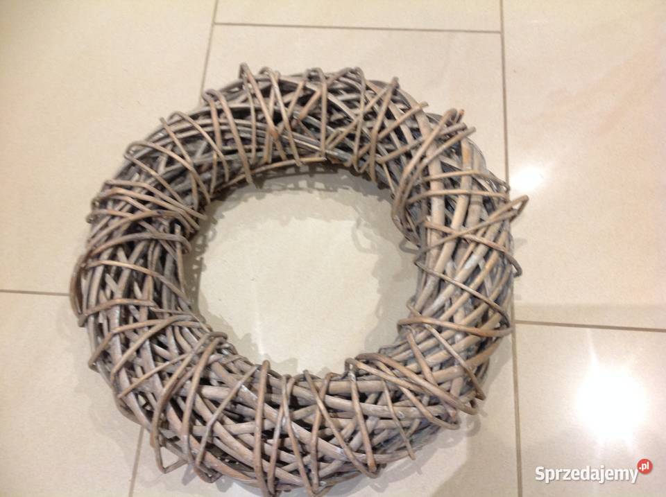 Wianek Ratanowy Wiklinowy Duży Nowa Sól sprzedam