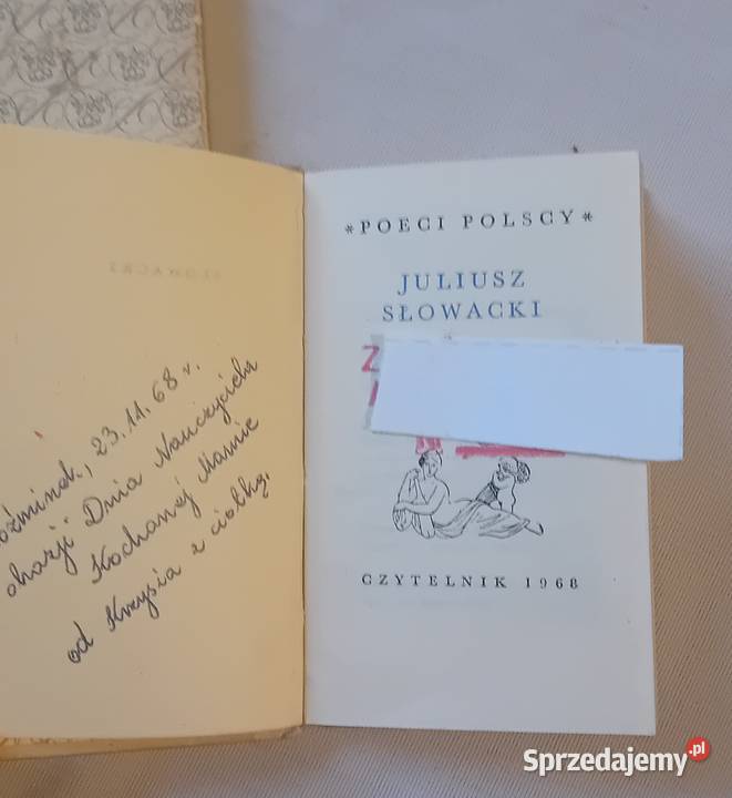 Zestaw 9 książek miniaturek z serii Poeci Polscy Koźminek