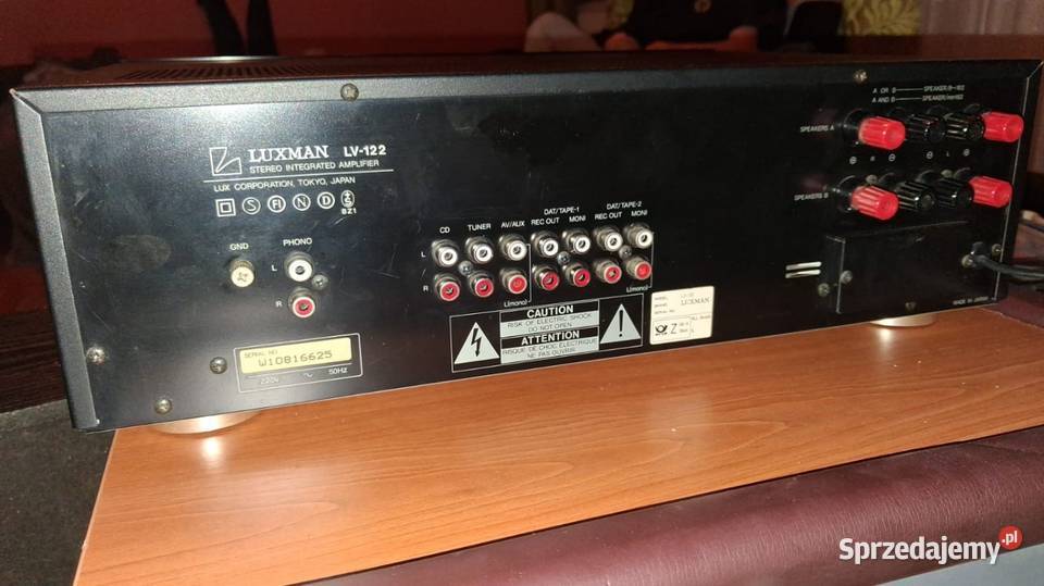 Luxman LV122 wzmacniacz podkarpackie sprzedam