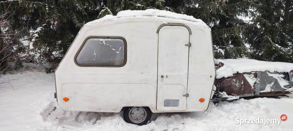 Przyczepka kempingowa Niewiadów n126 2 sztuki Kempingowe warmińsko-mazurskie Mrągowo