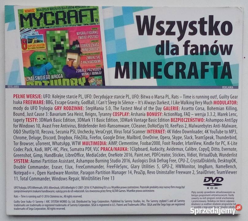 Pełne wersje gier PC UFO RatsGuilty Gear Isuka Dobre Miasto