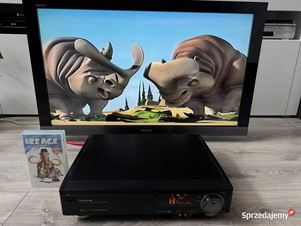 Magnetowid PanasonicNVFS200 Oryginalny Pilot Szczecin