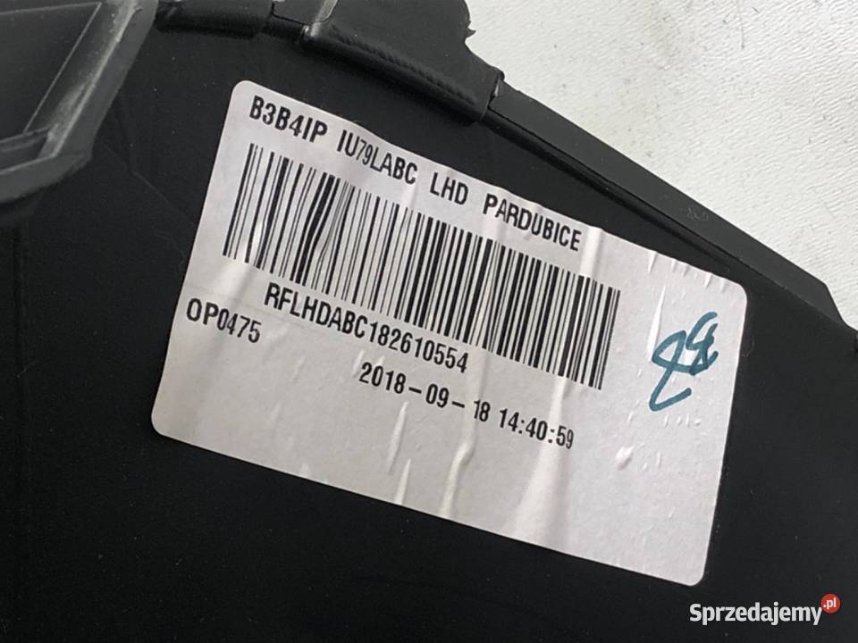 KOKPIT PODUSZKA PASAŻERA KIEROWCY TOYOTA AYGO II osobowe Deski rozdzielcze, konsole