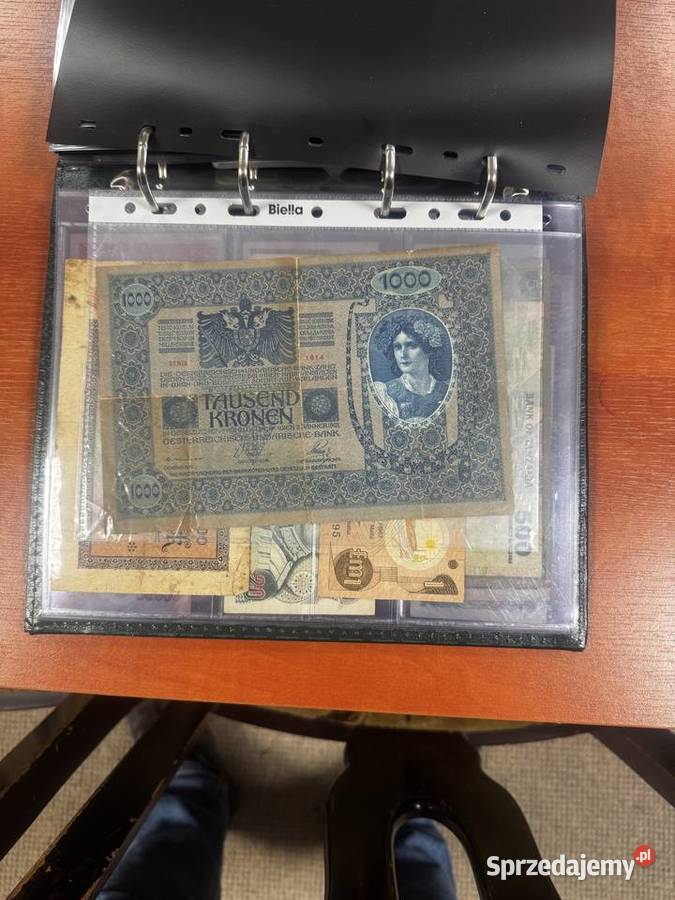 Kolekcja banknotów PRL kolekcjonerskie marki