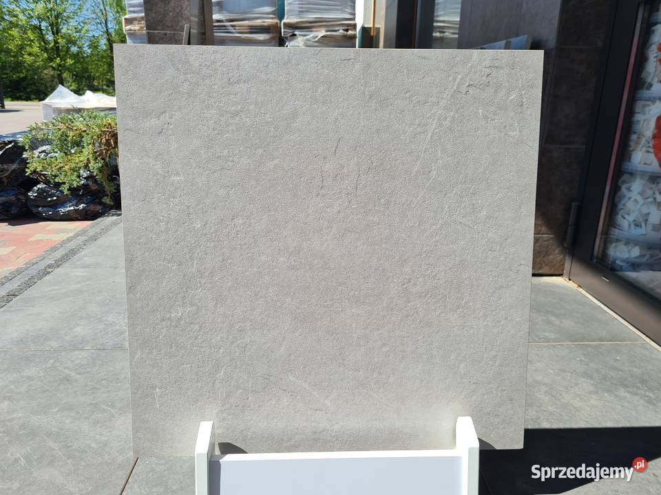 PŁYTKA GRES BSTONE SOFT GREY SUGAR PÓŁPOLER Płytki podłogowe łódzkie Opoczno
