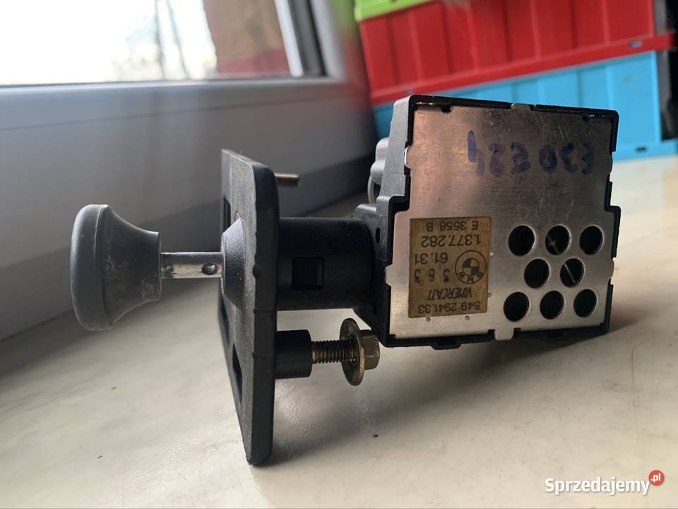 BMW e30 e24 włącznik świateł 1377282 Panele sterowania, przełączniki Mszana