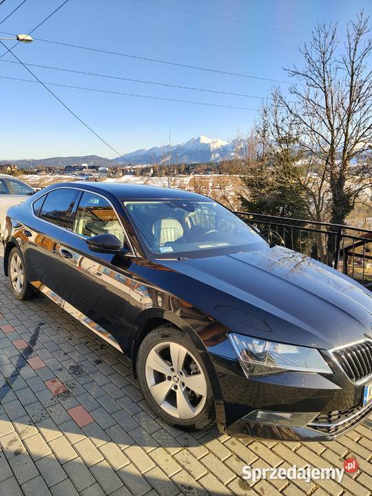 Piękna Skoda Superb III 4x4 L K elektryczne szyby Motoryzacja małopolskie Bukowina Tatrzańska