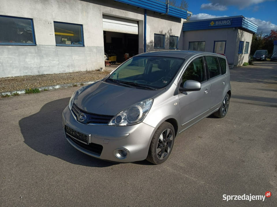 Nissan Note or lakier udokumentowany przebieg komputer pokładowy Nissan sprzedam