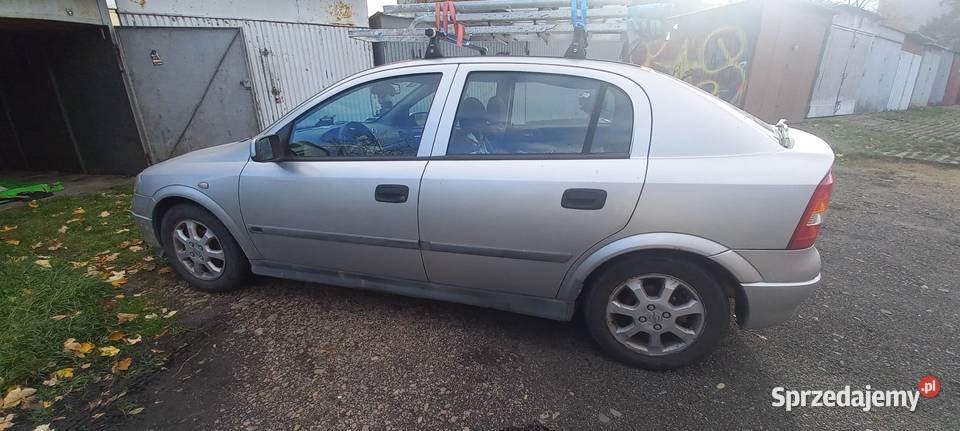 Opel Astra 12 16V srebrna Astra Wadowice