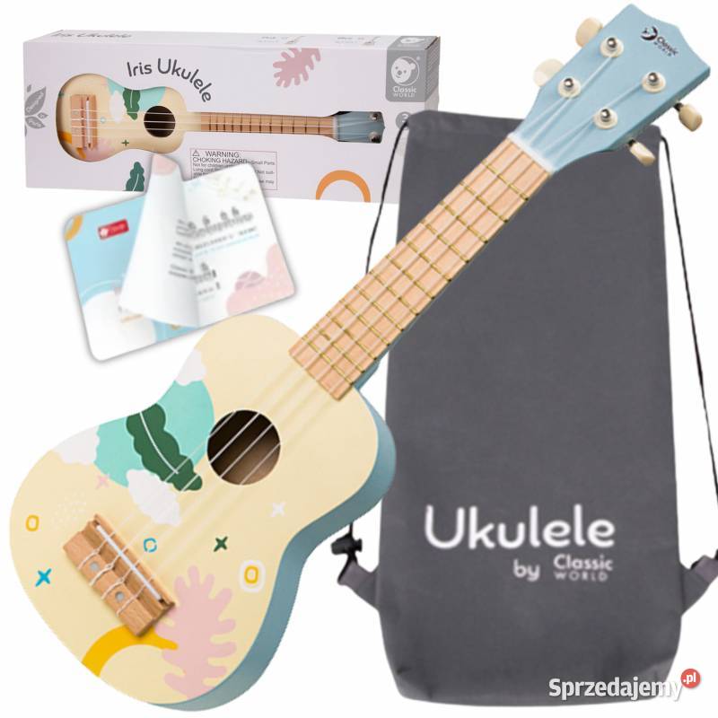 CLASSIC WORLD Drewniane Ukulele Gitara Dzieci