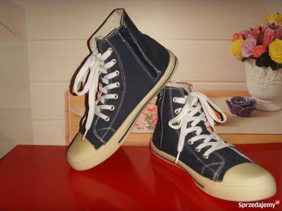 TRAMPKI Z ANGIELSKĄ FLAGĄ ROZMIAR 39 WROCŁAW Rozmiar 39