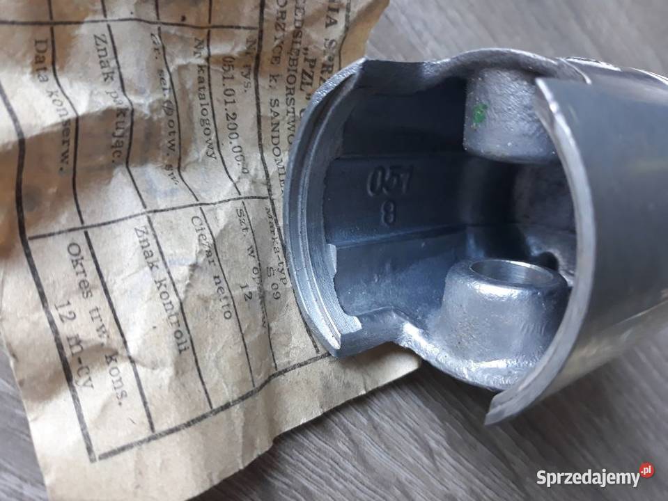 Nowy oryginalny tłok WSK 125 R2 Piotrków Trybunalski