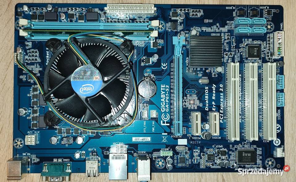SPRZEDAM PŁYTĘ GŁ P61S3 DDR3 1333  Niepołomice