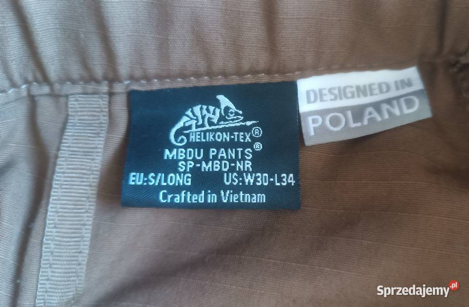 Spodnie Helikon MDBU SPMBD r S Long 3034 Białystok