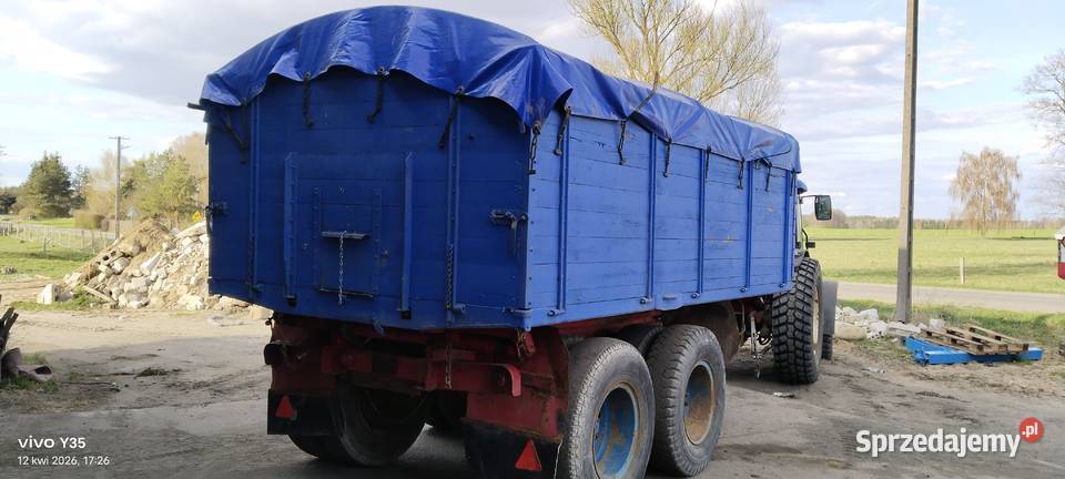 Przyczepa rolnicza tandem wywrotka 10t