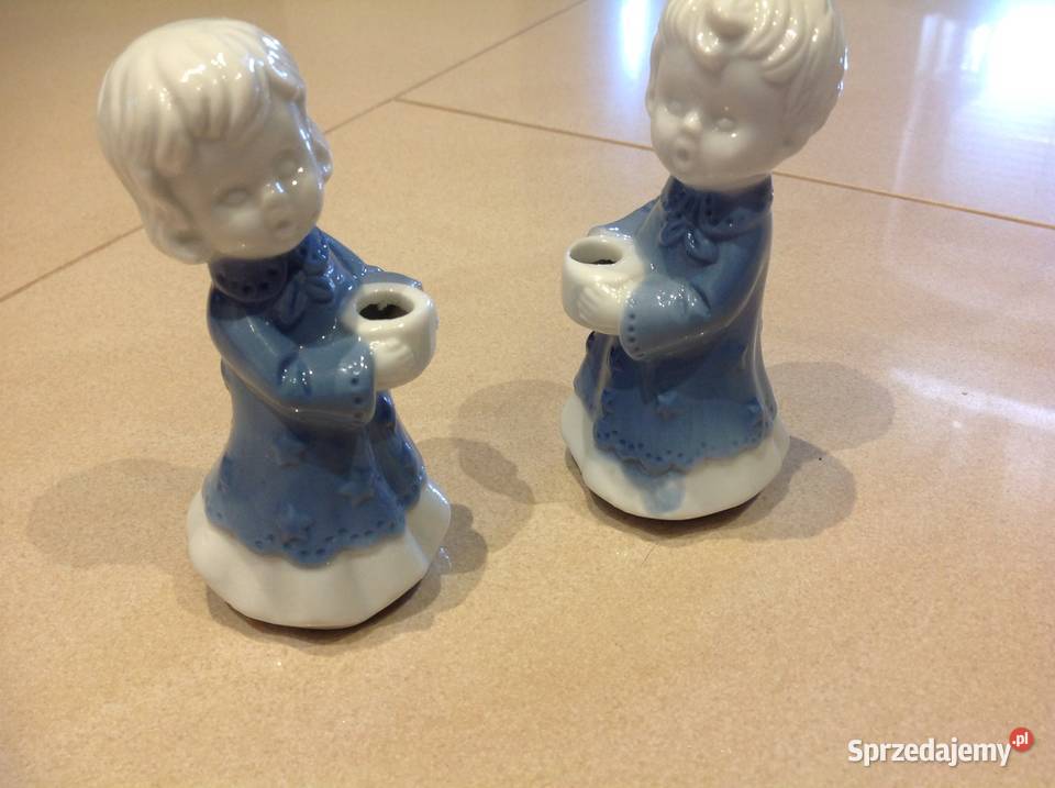 Figurki z Porcelany Stare Dekoracje i ozdoby