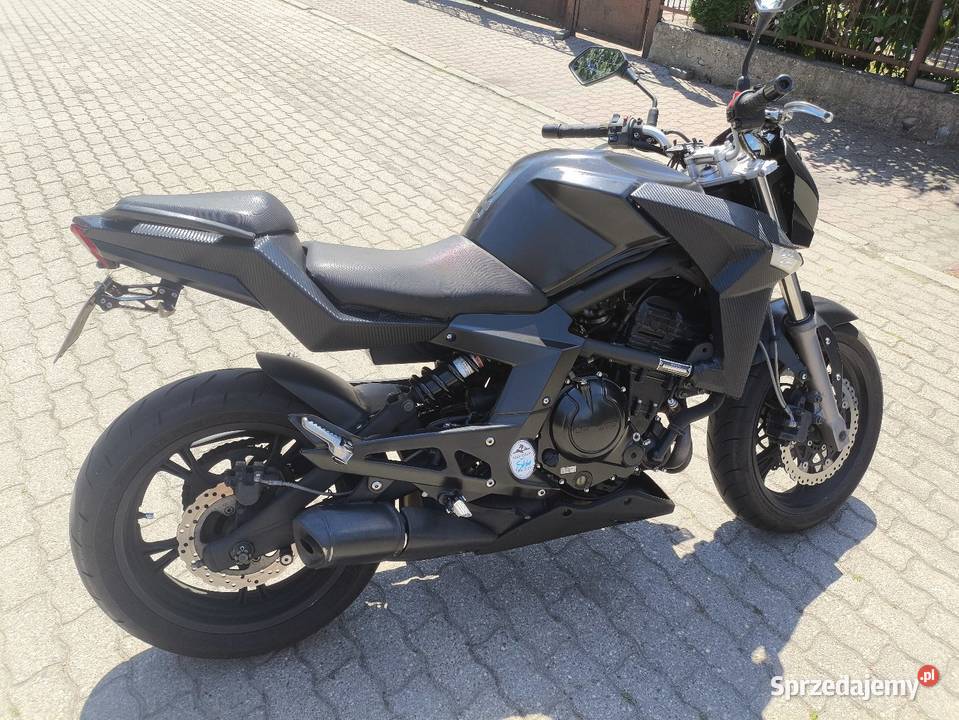 CF MOTO 650 NK 2014 czarny 9500 przebiegu Warszawa