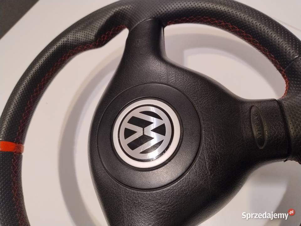 VW Golf Passat Skoda kierownica obszyta skórą Łaziska Górne sprzedam
