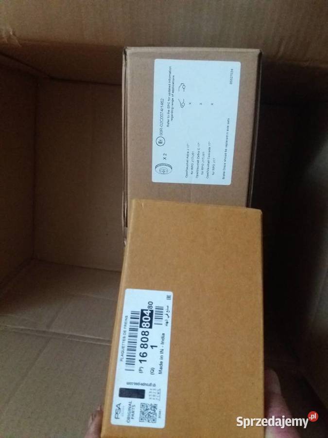 ZAFIRA C tarcze hamulcowe klocki 321mm 5x115 Układ hamulcowy łódzkie Wieluń sprzedam